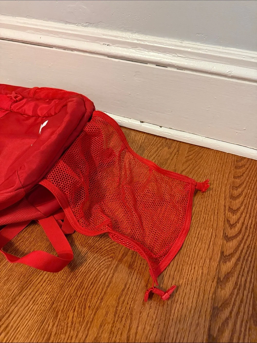 Under Armour Red Backpack with Spire Logo